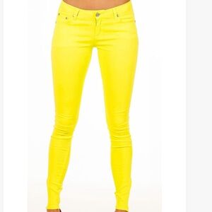 579 Yellow Skinny Jeans